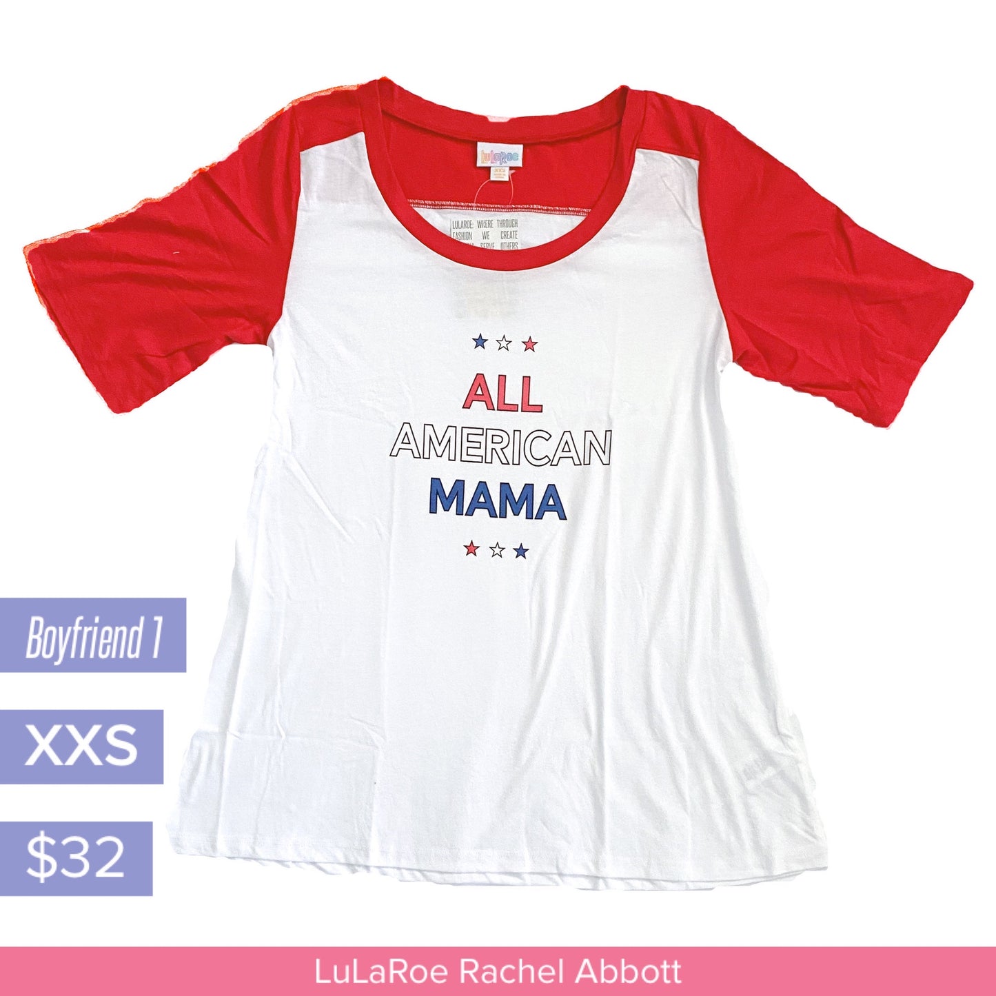 Americana - United & Strong Boyfriend T