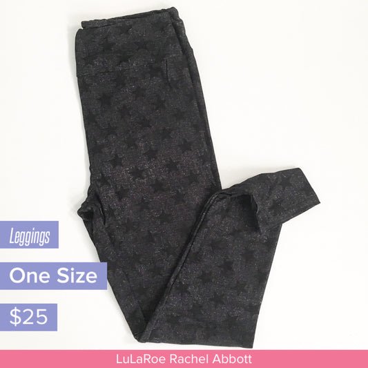 Americana - United & Strong Leggings Black Stars